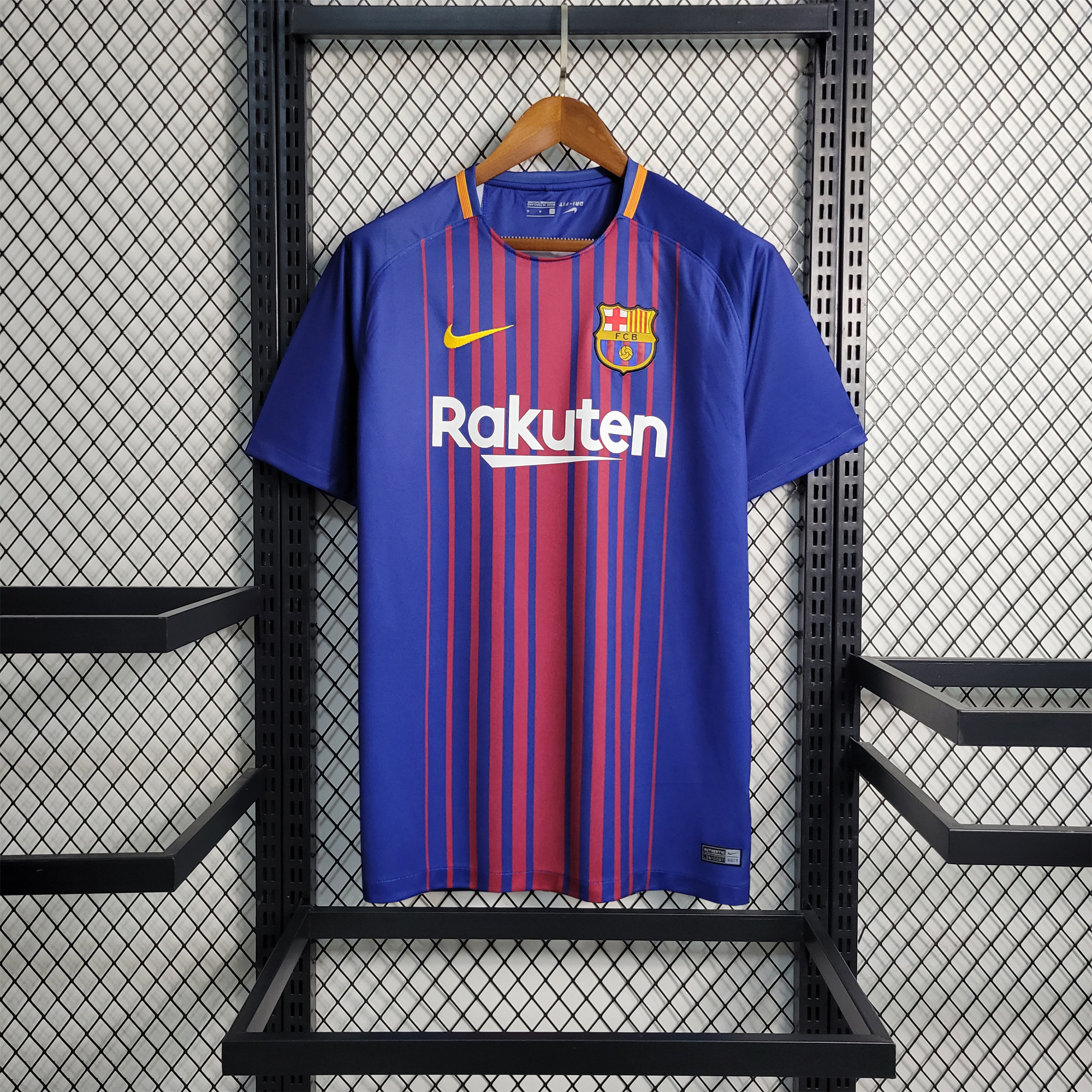 Barcelona Retro 17-18 Home Stadium Jersey